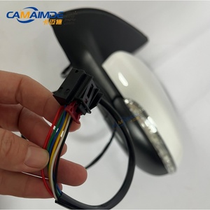 <span class=keywords><strong>Specchietto</strong></span> Retrovisore Elettrico Camaimde per Volkswagen <span class=keywords><strong>Golf</strong></span> <span class=keywords><strong>6</strong></span>, 56D857507 56D857508, 7 Fili, Bianco/Nero - Product Image 6