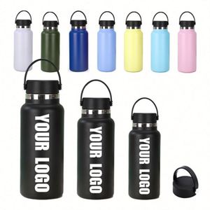 Termo Personalizado con Logotipo, Botella de Agua Deportiva de Acero Inoxidable con Aislamiento al Vacío para Exteriores, con Logotipo Personalizado - Product Image 1
