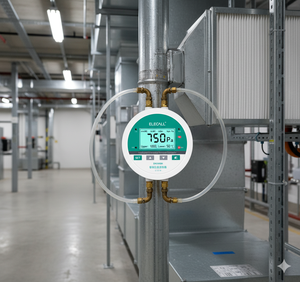 Modbusデジタル差圧ゲージコントローラ電子マイクロ差圧スイッチセンサートランスミッタ0.1% - Product Image 6