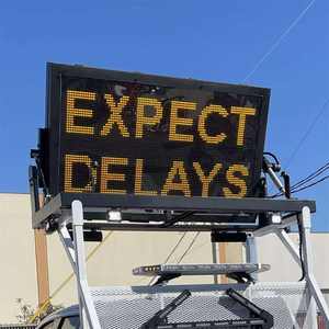 لوحة إعلانات قابلة للتغيير مثبتة على سقف المركبة <span class=keywords><strong>VMS</strong></span> - Product Image 1