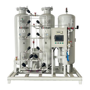 Producción de oxígeno en el sitio Sistema O2 93% 95% Enriquecimiento de <span class=keywords><strong>gas</strong></span> industrial Componentes centrales del PLC - Product Image 4