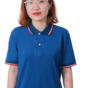 ผู้ผลิตเสื้อโปโลเวียดนาม รับผลิตแบบ OEM ODM ผู้จัดจำหน่ายชุดนักเรียน ผ้าฝ้ายพรีเมียม รับทำโลโก้ตามสั่ง สำหรับสวมใส่ในมหาวิทยาลัยและวิทยาลัย - Product Image 3