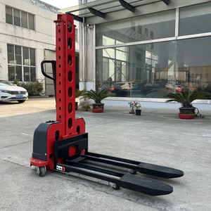 Batería Walkie <span class=keywords><strong>Stacker</strong></span> Carretilla elevadora 0,5 Ton <span class=keywords><strong>Auto</strong></span> Lift Self Loading Pallet <span class=keywords><strong>Stacker</strong></span> - Product Image 2