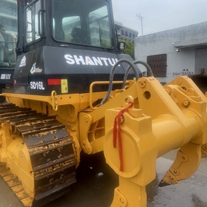 รถดันดิน SHANTUI SD16L สำหรับพื้นที่ชุ่มน้ำ 160 แรงม้า รถดันดินแบบตีนตะขาบสำหรับพื้นที่ลุ่มน้ำ เครื่องจักรก่อสร้าง - Product Image 5