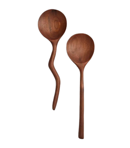 Couverts en bois pour cuisine décoration de table ensembles de couverts pour la maison hôtel Restaurant concepteur poignée ensemble de couverts - Product Image 5