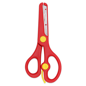 Children's <b>Scissors</b> Spring-Loaded Safety <b>Scissors</b> For Students And <b>Toddlers</b> Paper Cutting Gentle On Hands 135mm Length - Product Image 4