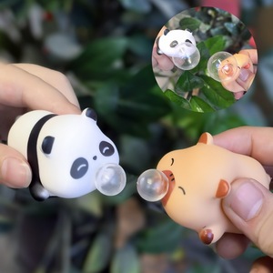 <b>Vinyl</b> Capybara Squishy Toy Bubble Squeeze Ball Stress Relief Sensory Fidget Toy Decompression Gift for Girls Youth - Product Image 3