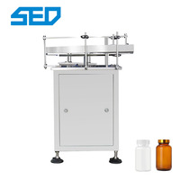 Machine de tri et de collecte automatique de bouteilles en verre et en plastique SED, plateau tournant, 20-100 bouteilles/min, 0,25 kW, certifiée CE
