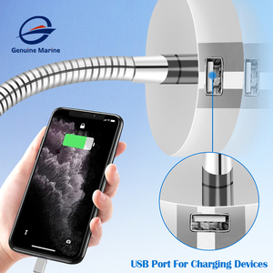 Hàng Chính Hãng Marine12v 24V Có Thể Điều Chỉnh Xoay Tường Hiện Đại Trang Trí Cổ Ngỗng Phổ Nối Tiếp Xe Buýt Đọc Sách Ánh Sáng - Product Image 3