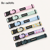Collier pour chien et chat personnalisé de luxe, avec logo imprimé, motif personnalisé, haute qualité, petit et grand format, réglable, doux, vente en gros