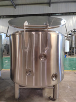 Système de brassage de kombucha complet en acier inoxydable 304 de 1500 L avec cuve sous pression et contrôle automatique de la température et de la pression