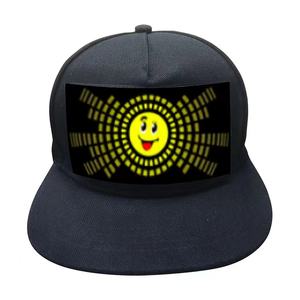 6 Panel Led yanıp sönen ışık up parlak Led ekran şapka beyzbol spor şapka kap ile adam satış için Led ışık - Product Image 2