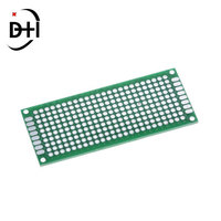 3x7cm Prototype double face à souder PCB 3*7cm Universal DIY Copper Printed Circuit Board 2.54mm Point to Point 240 holes FR-4