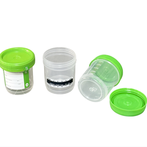 ขวดเก็บตัวอย่างปัสสาวะทางการแพทย์ขนาด90มล. สีเขียวแบบใช้แล้วทิ้งมีหรือไม่มีฉลาก - Product Image 5