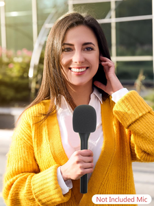 Micrófono de Condensador Inalámbrico de Mano con Cancelación de Ruido, Compatible con DJI para Synco G1/A2 Movo, etc. Modelo SX70 Metal - Product Image 5