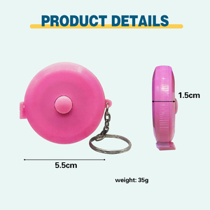 Hot bán cá nhân mini thợ may nhỏ đo băng kỹ thuật số inch đo băng với biểu tượng tùy chỉnh - Product Image 2