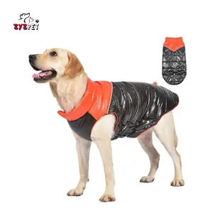 ZYZ 애완 동물 야외 개 호흡기 재킷, 개 코트 대형 개 옷, Snowproof 방풍 개 추운 날씨 코트 snowsuit sherpa