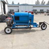 Décortiqueuse de riz et de millet diesel 22 CV pour les Philippines, machine à décortiquer le millet et le colza, décortiqueuse de riz