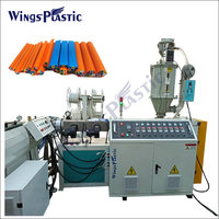 Cable de HDPE de plástico, protector de cable de microconducto, máquina de fabricación de extrusión, línea de producción de extrusora de microconductos de soplado de cable óptico