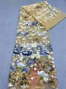 Tissu tricoté à broderie florale style Super Secret, très demandé, exclusivement pour l'approvisionnement transfrontalier eBay <span class=keywords><strong>d</strong></span>'accessoires de mariage - Product Image 5