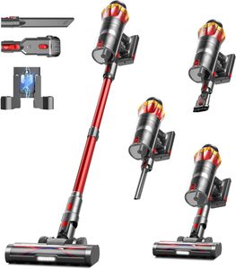 Aspirateur balai sans fil VC-2501 avec brosse anti-emmêlement et filtre HEPA pour tapis et sols durs - Product Image 1