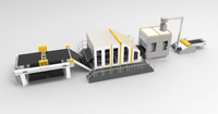 Machine de fabrication de tissu non tissé aiguilleté entièrement contrôlée par PLC, écologique, haute efficacité, matériaux de construction textiles