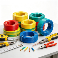 BV Elektrokabel PVC-isoliertes Massivkupferkabel für Hausverdrahtung 1,5mm 2,5mm 4mm