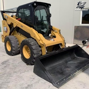 Chargeuse sur pneus Caterpillar272D3 d'occasion, chargeuse compacte, 4 tonnes, godet de 1 m³, marque japonaise d'origine, faible nombre d'heures, certifiée CE, d'occasion - Product Image 5