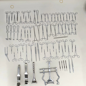 <span class=keywords><strong>Kit</strong></span> de Instrumentos Quirúrgicos de Acero Inoxidable con Certificación CE de Clase II Hochey para Cirugía Abdominal de Operación Manual - Product Image 1