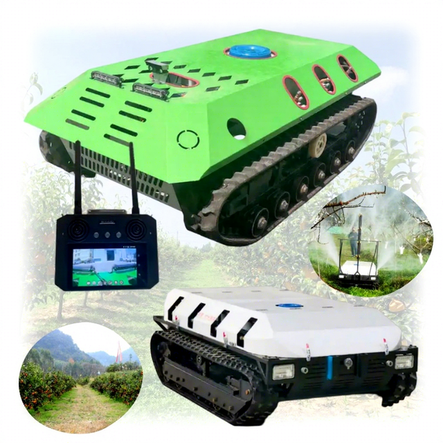 High Quality Agricultural Sprayers Crawler Remote Control Agricultural Sprayer Robot Sprayer