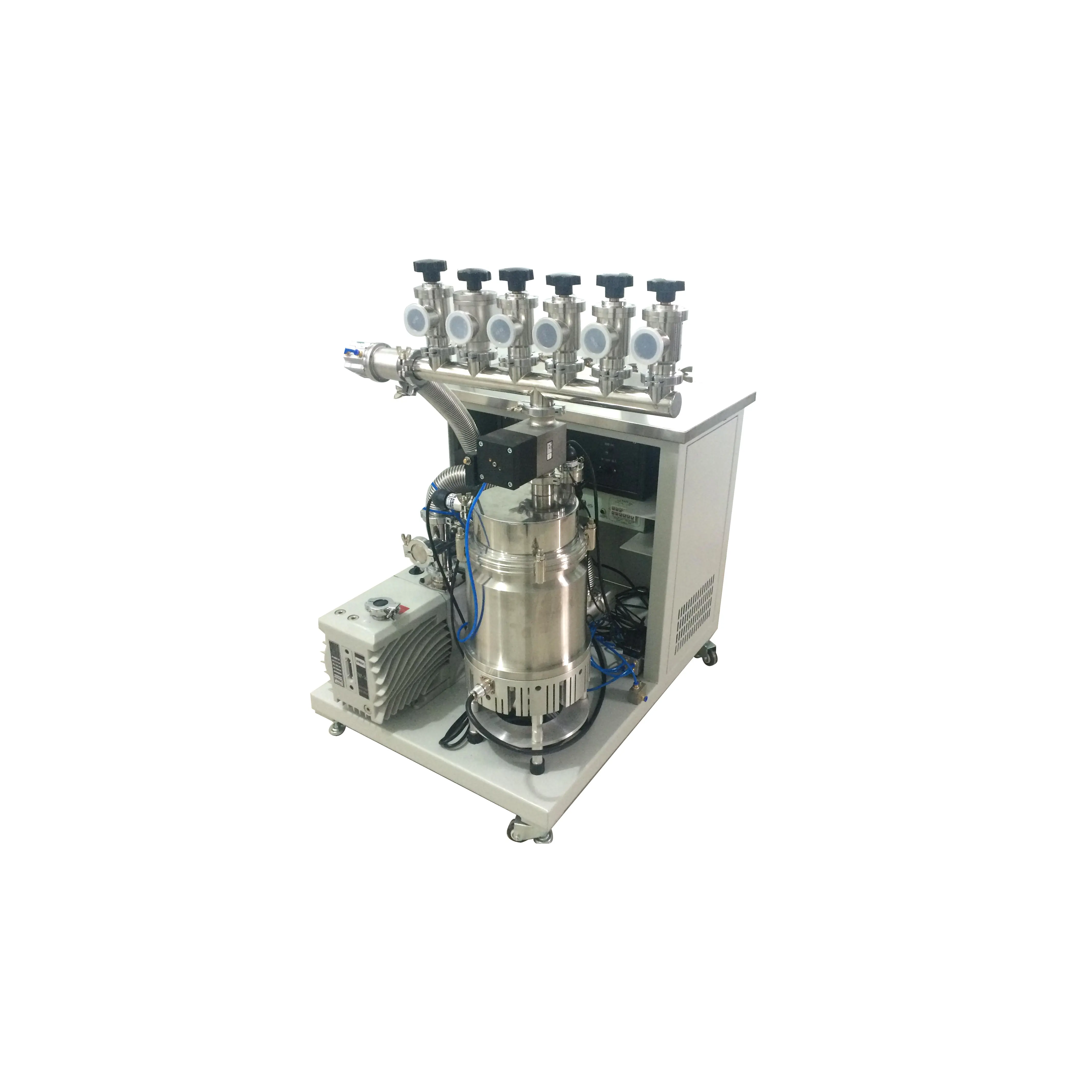 High Vacuum Vompact Turbo Vacuum Pumping Station Turbo Vacuum Pump System