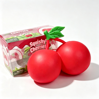 Nouvel ensemble de jouets squishy aux fruits 2026 pour enfants, boîte d'emballage en plastique imprimé pour animaux de compagnie, jouets à presser en gros