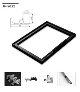 Chất Lượng Cao Nhôm Đùn Hồ Sơ Cho Cửa Kính Trượt Tủ Quần Áo Tủ Bếp - Product Image 4