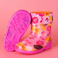 Günstige Garten Kinder Schuhe Auf Verkauf Hunter Baby Transparent Wasserdichte Baby PVC Kinder Regen Stiefel