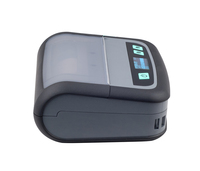 Printer termal seluler portabel, dengan cetak termal langsung Warna Bluetooth, ukuran kertas 100mm