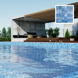 Piastrelle a Mosaico in Ceramica Antiscivolo Shanmei per Piscine - Finitura Lucida, Spessore 5.5mm/6mm, per Uso Esterno - Product Image 6