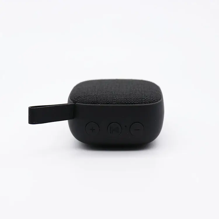 Speaker BT nirkabel kotak portabel, pengeras suara olahraga luar ruangan lanyard modis Mini kualitas tinggi pabrik