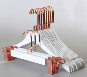 Offre Spéciale or <span class=keywords><strong>petit</strong></span> Clip accessoires pantalon <span class=keywords><strong>en</strong></span> <span class=keywords><strong>bois</strong></span> <span class=keywords><strong>cintre</strong></span> <span class=keywords><strong>en</strong></span> gros pantalon cintres - Product Image 3