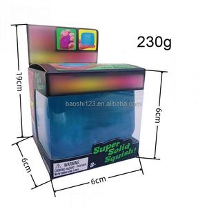 ของเล่นบีบก้อนสี่เหลี่ยมขนาด 2.25 นิ้ว แข็งแรง ทนทาน ยืดหยุ่นได้ บรรเทาความเครียด สีสันสดใส ของเล่นเสริมพัฒนาการทางประสาทสัมผัส เพื่อการผ่อนคลายและสะสม - Product Image 2