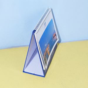 Настольный календарь на 2024 год с индивидуальным дизайном, бумага с покрытием для флип-календаря, CMYK, спиральный переплет, для офиса - Product Image 5