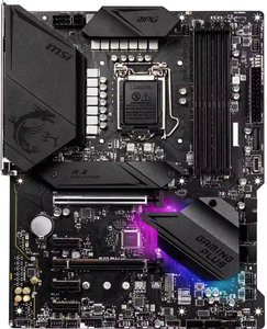 เกม MSI MPG <span class=keywords><strong>Z490</strong></span>เกมมืออาชีพบวก <span class=keywords><strong>Z490</strong></span> ATX Intel DDR4 4000 + 2.5G LAN สำหรับ eSports และโอเวอร์คล็อก - Product Image 2