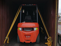 Chariot élévateur diesel de 1,6 tonne LG16B, chariot élévateur contrepoids, hauteur de levage de 3 m, déplacement latéral pour la logistique d'entrepôt
