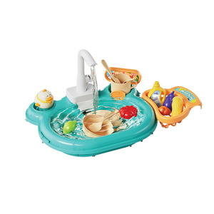 Jouet de pêche pour enfants, pulvérisation d'eau électrique, jeu de rôle de cuisine simulé, 2 en 1, en plastique, pour les âges de 2 à 6 ans, unisexe - Product Image 2