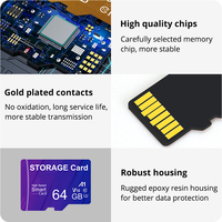Carte Tf SD 8GB 16GB 32GB 64GB 128GB Mémoire C10 Carte Flash Memorias Class10 Carte Mémoire 512MB 256MB