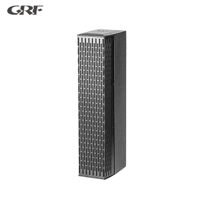 DSP-Controlled Beam-Steering Active Column Speaker with Dante/AES67 Networking AC Power Supply