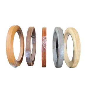 ABS Solid Color Embossed PVC Tapacanto Edge Banding Trim Tape Furniture Accessories For Plywood Panel Furniture