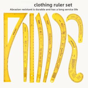 D&amp;D Sewing <strong>Ruler</strong> Tailor Set French Curve Sewing <strong>Ruler</strong> for Beginners <strong>Pattern</strong> <strong>Making</strong> on Fabric for Designers and Tailors - Product Image 3