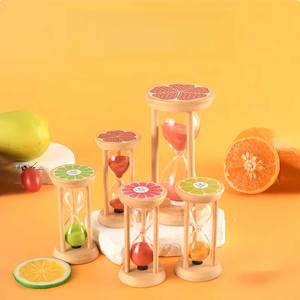 Minuteur à sable personnalisé, horloge à sable en bambou, horloge à sable en bois ou décoration pour jeux d'enfants, salle de classe, cuisine, maison, bureau - Product Image 2