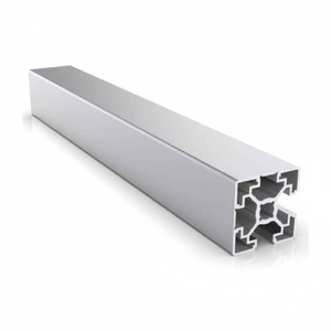 Ekinoks <b>40</b>*<b>40</b> 2K Premium Quality 1000 Series T3-T8 Tempered Coated Smooth Polished 10 Channel Aluminum Alloy Sigma Profile Cut - Product Image 2
