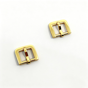 Accesorios de reparación artesanal, correa para zapatos, botón, cinturón, piezas <span class=keywords><strong>Web</strong></span>, hebilla de Metal, hebilla de Pin ajustable - Product Image 2